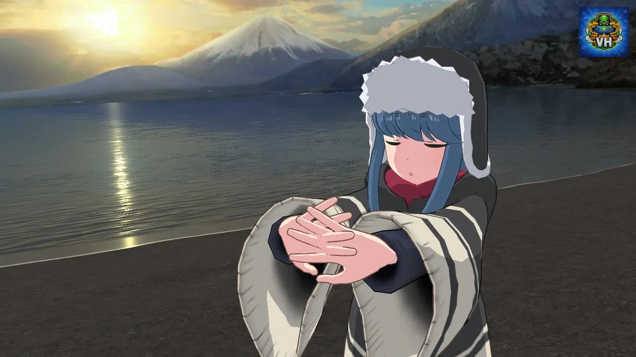 Laid-Back Camp - Virtual - Lake Motosu Nintendo Switch - ảnh màn hình 2