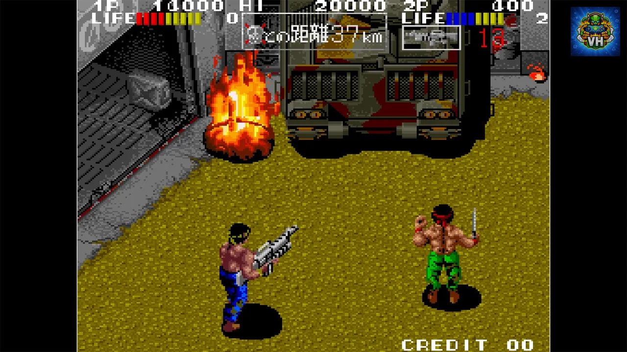 Arcade Archives IKARI III -THE RESCUE- Nintendo Switch - ảnh màn hình 4