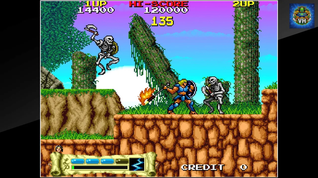 Arcade Archives THE ASTYANAX Nintendo Switch - ảnh màn hình 1