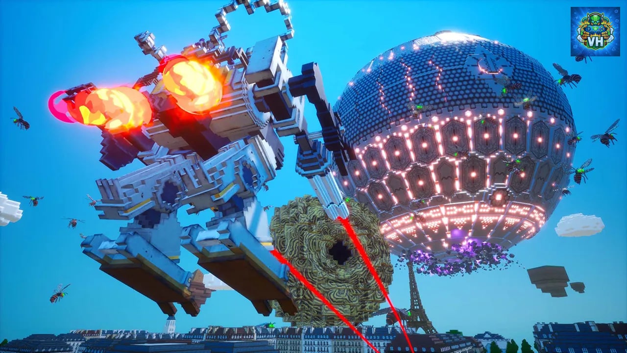 圓滾地球變四方!? 數位方塊地球防衛軍 EARTH DEFENSE FORCE: WORLD BROTHERS Nintendo Switch - ảnh màn hình 4
