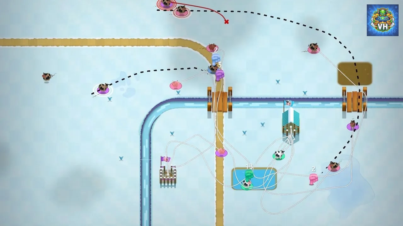 Crowdy Farm Rush Nintendo Switch - ảnh màn hình 1