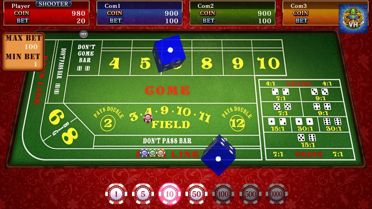 The Casino -Roulette, Video Poker, Slot Machines, Craps, Baccarat- Nintendo Switch - ảnh màn hình 5