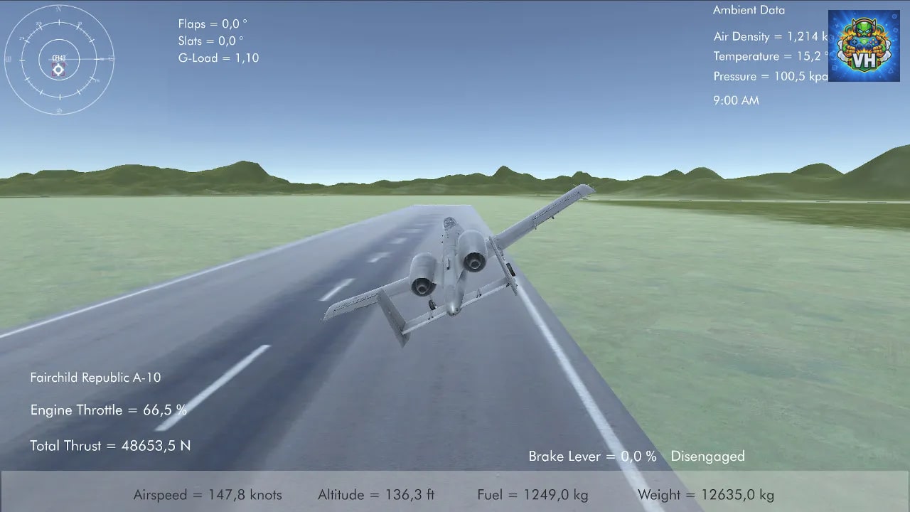 Pro Flight Simulator Nintendo Switch - ảnh màn hình 3