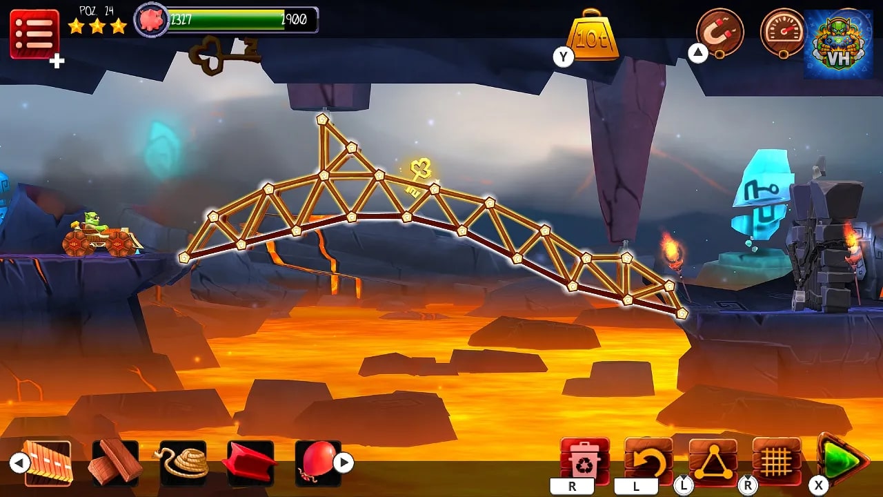 Bridge Builder Adventure Nintendo Switch - ảnh màn hình 4