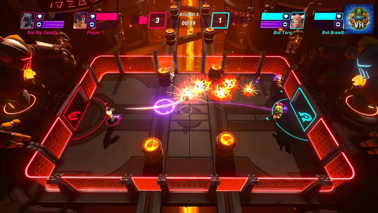 HyperBrawl Tournament Nintendo Switch - ảnh màn hình 1