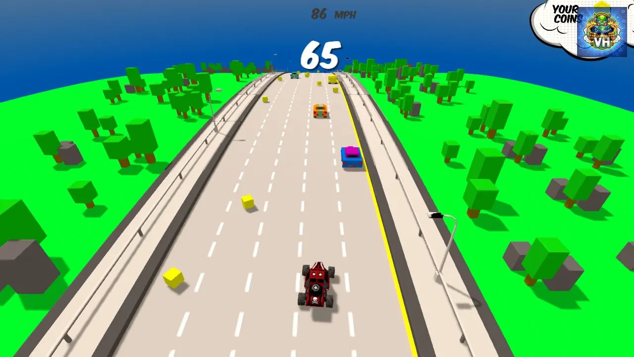 Rally Road - Crashy Car Racing Nintendo Switch - ảnh màn hình 4