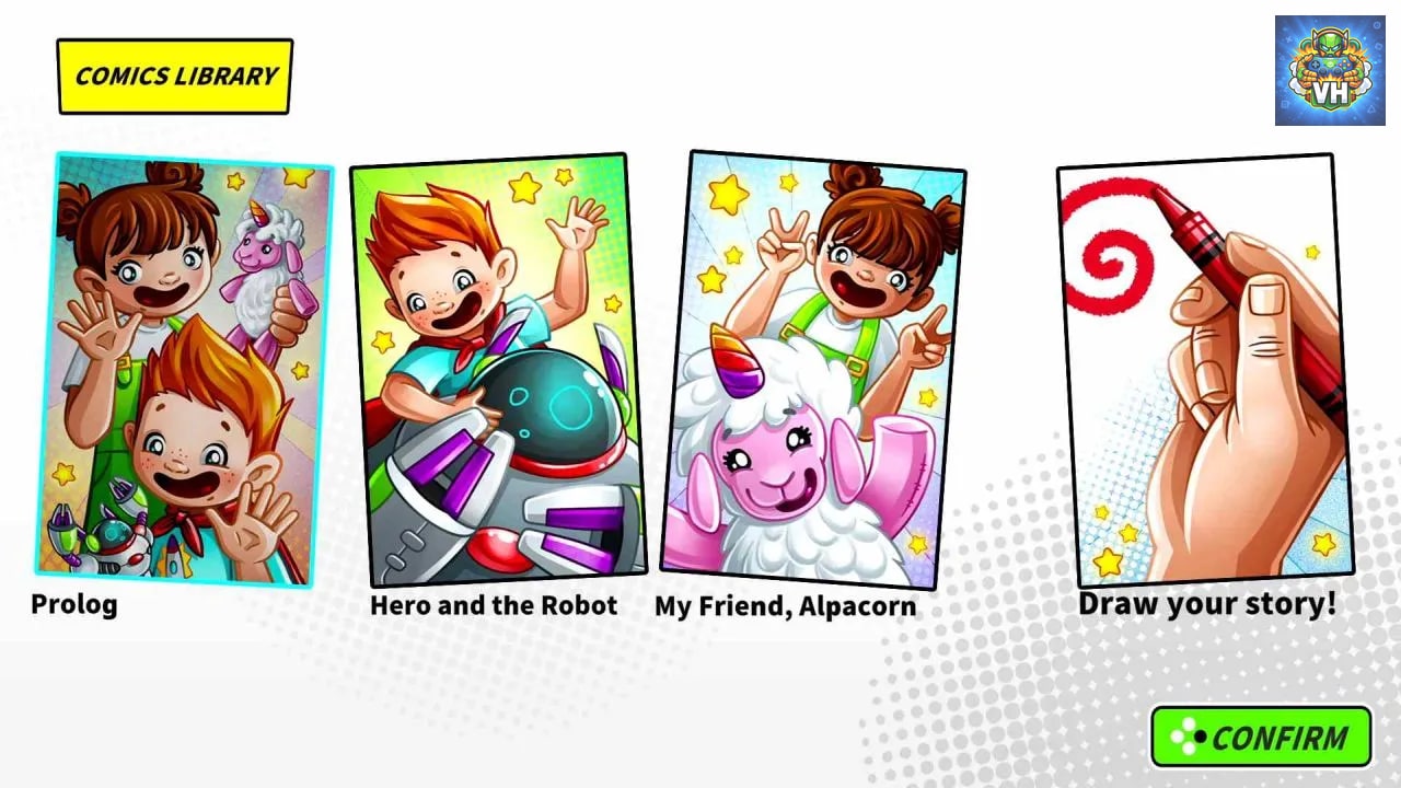 Comic Coloring Book - Complete Edition Nintendo Switch - ảnh màn hình 6