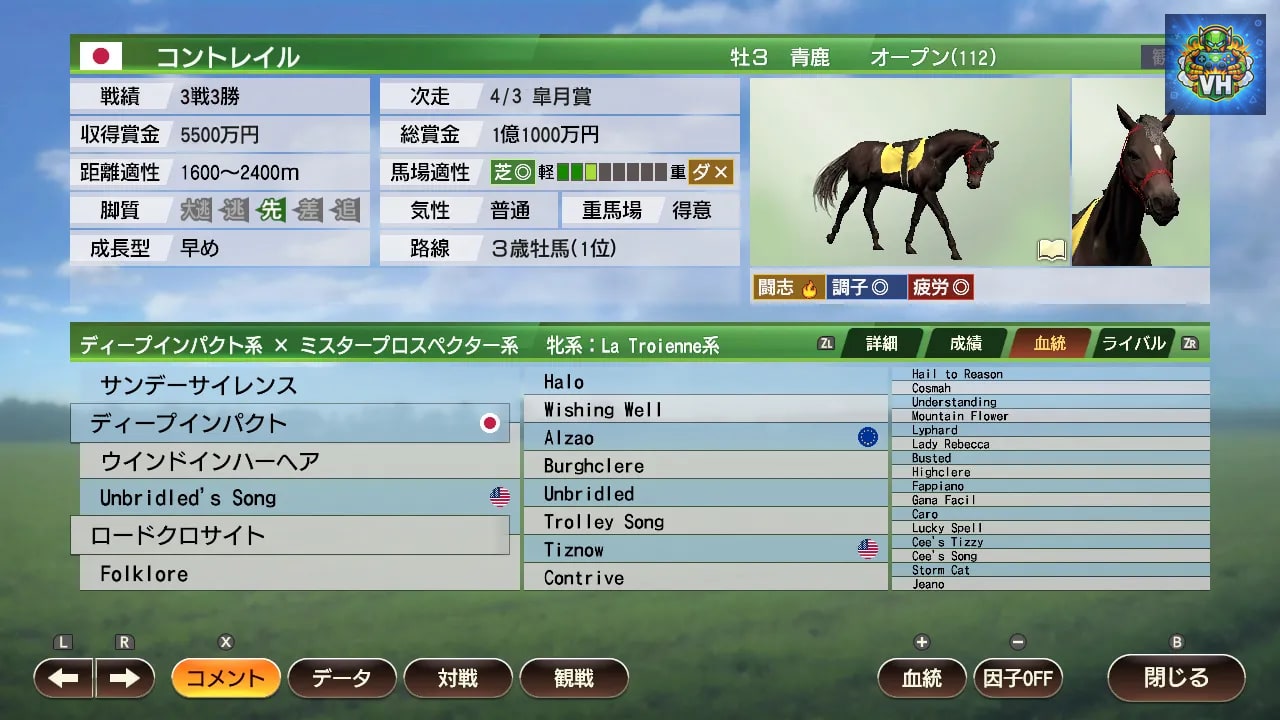 Winning Post 9 2020 Nintendo Switch - ảnh màn hình 1