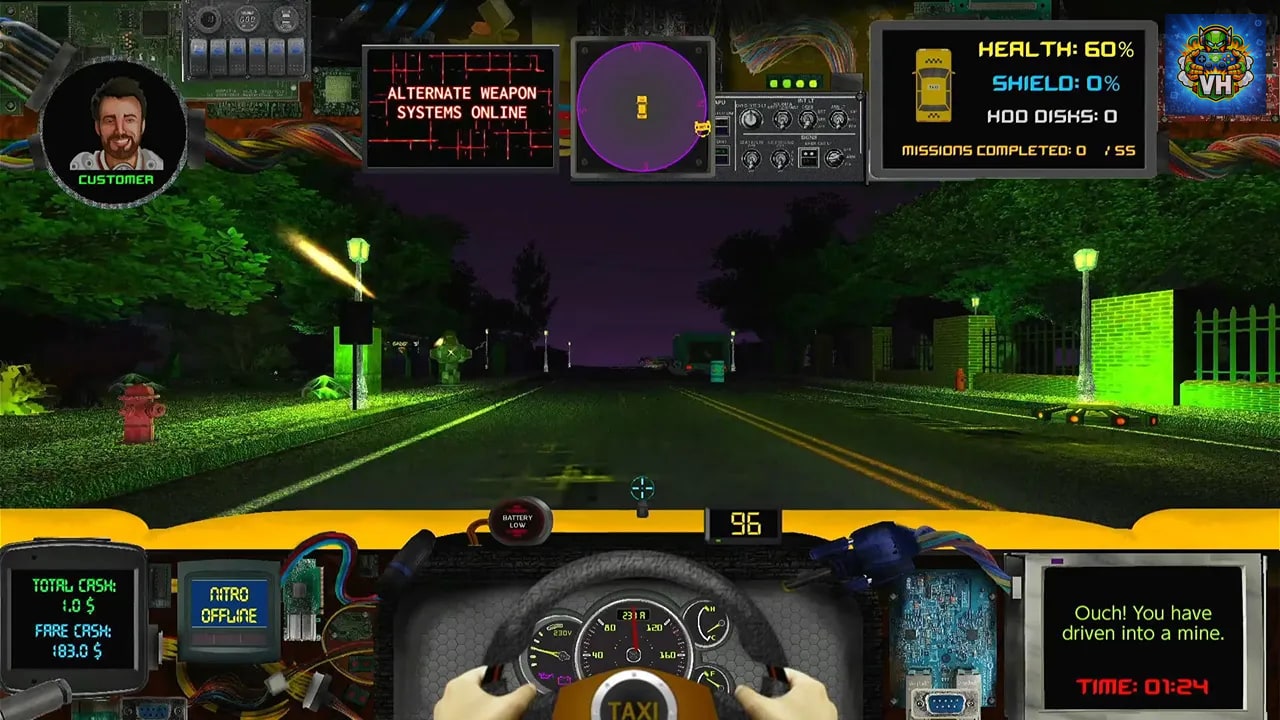 CyberTaxi Nintendo Switch - ảnh màn hình 6