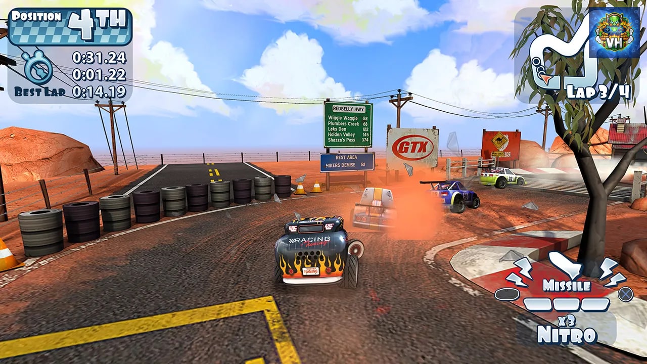Mini Motor Racing X Nintendo Switch - ảnh màn hình 7
