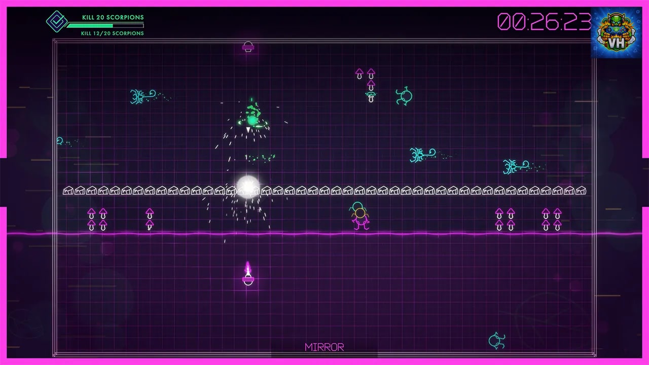 Centipede: Recharged Nintendo Switch - ảnh màn hình 4