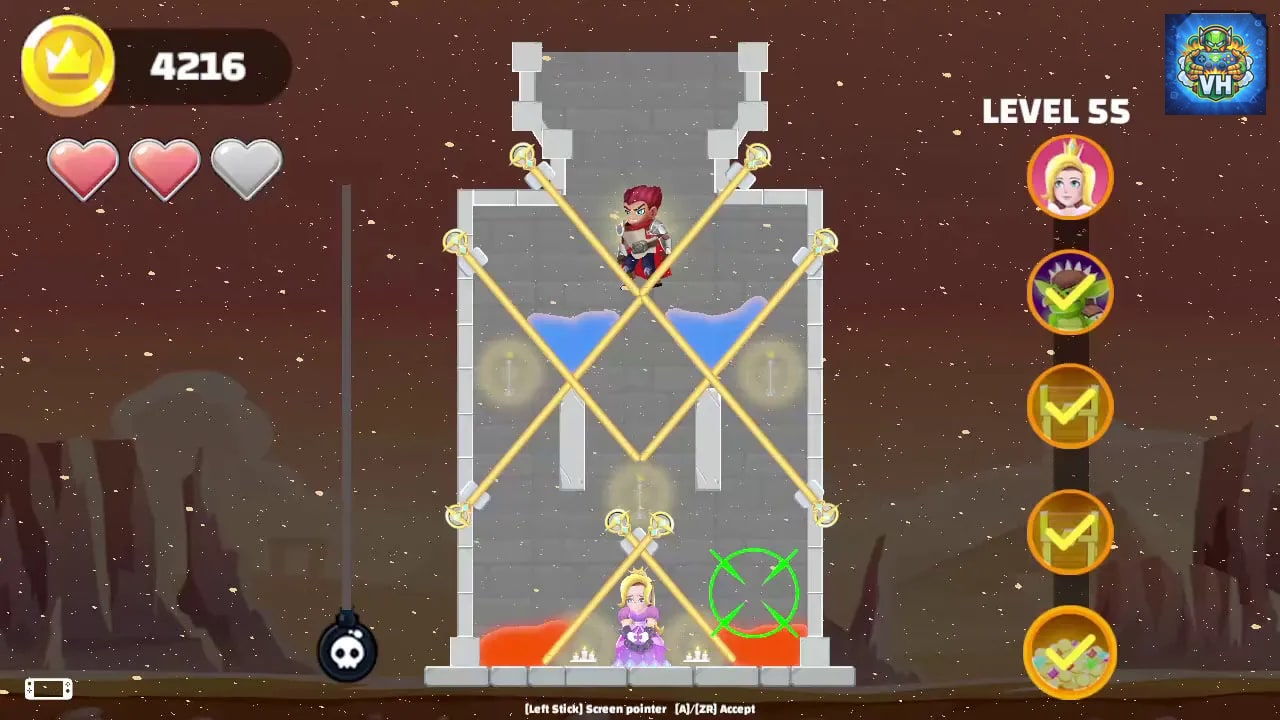 Little Squire's Quests Nintendo Switch - ảnh màn hình 1