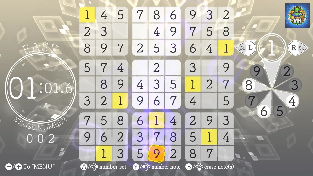 Sudoku Relax 4 Winter Snow Nintendo Switch - ảnh màn hình 7
