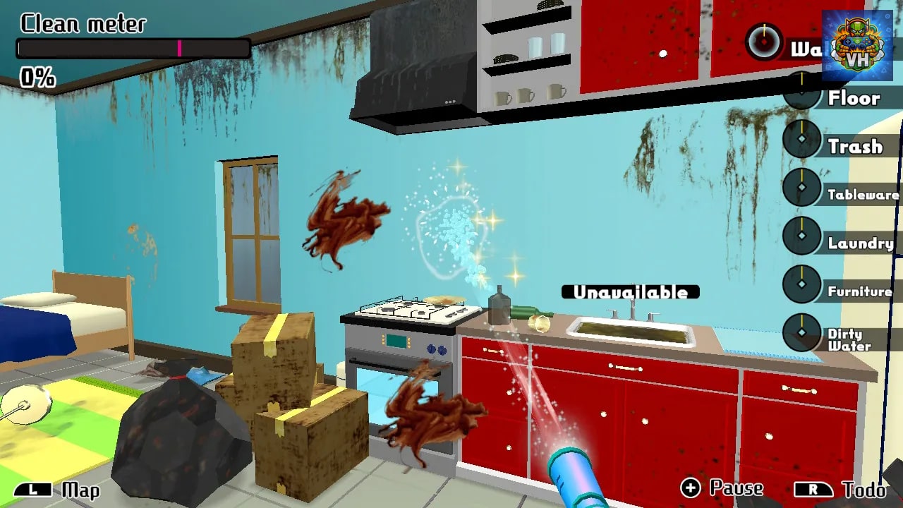 House Cleaning Survival Nintendo Switch - ảnh màn hình 12