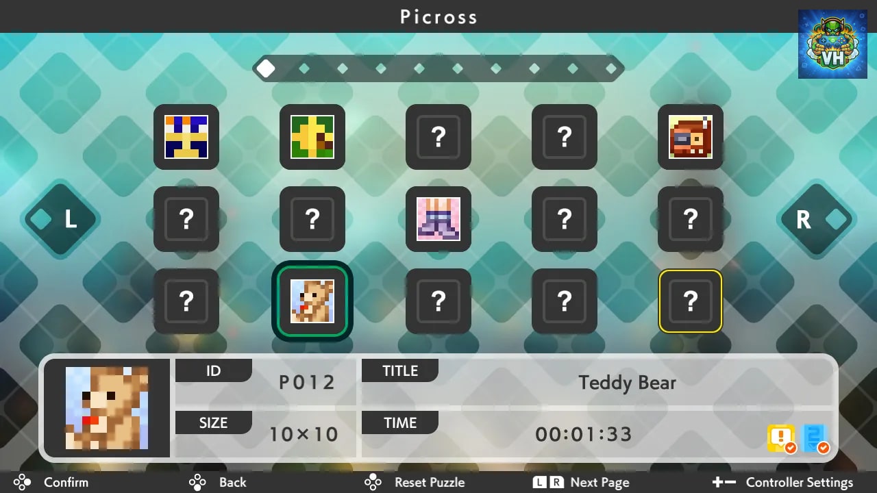 PICROSS S5 Nintendo Switch - ảnh màn hình 3