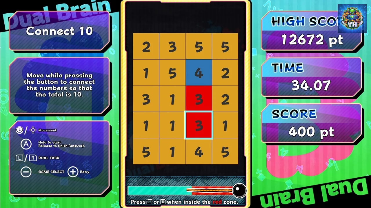 Dual Brain Vol.1: Calculation Nintendo Switch - ảnh màn hình 2