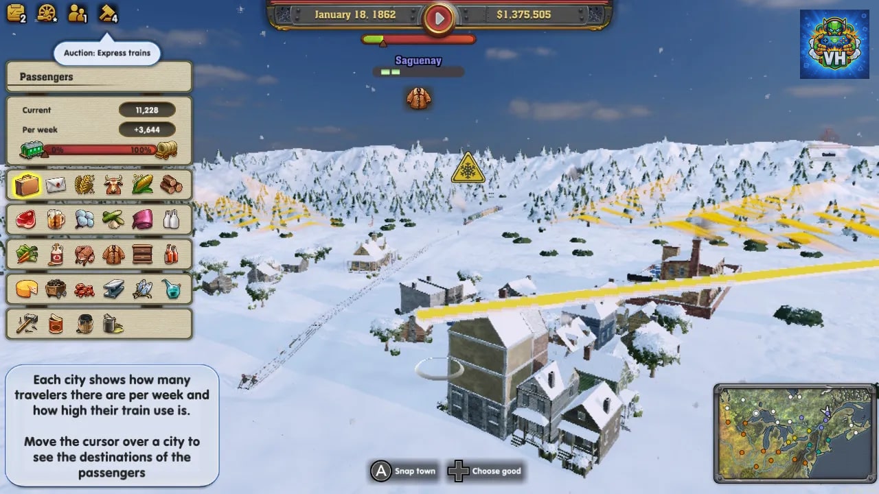Railway Empire - Nintendo Switch™ Edition Nintendo Switch - ảnh màn hình 6