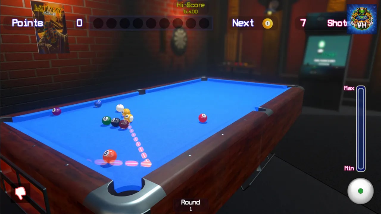9-Ball Pocket Nintendo Switch - ảnh màn hình 1