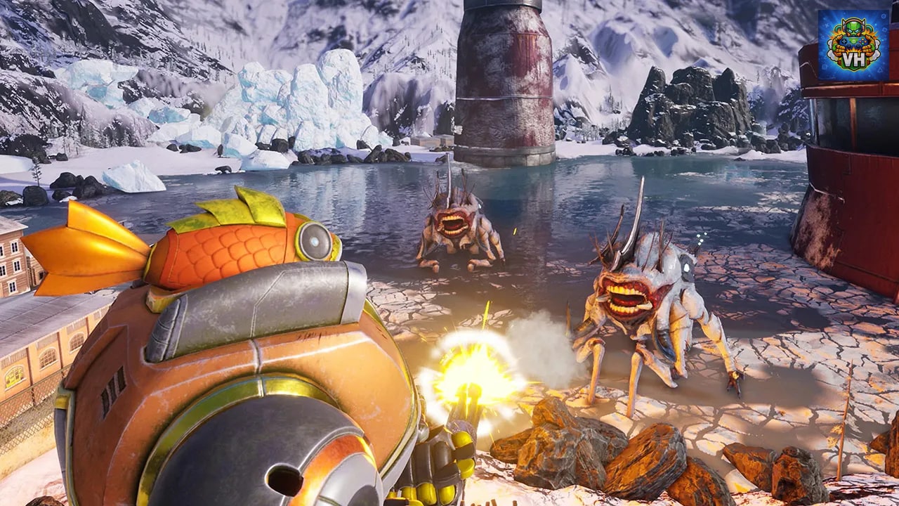 Override: Mech City Brawl – Super Charged Mega Edition Nintendo Switch - ảnh màn hình 4