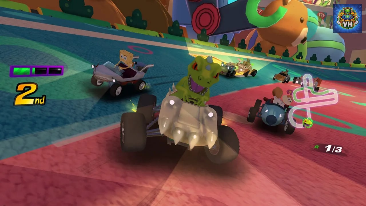 Nickelodeon Kart Racers Nintendo Switch - ảnh màn hình 3