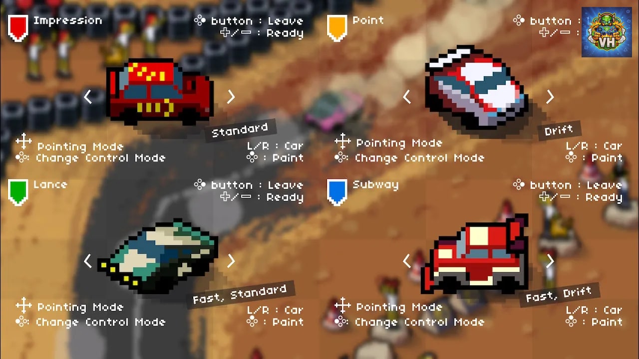 Super Pixel Racers Nintendo Switch - ảnh màn hình 3