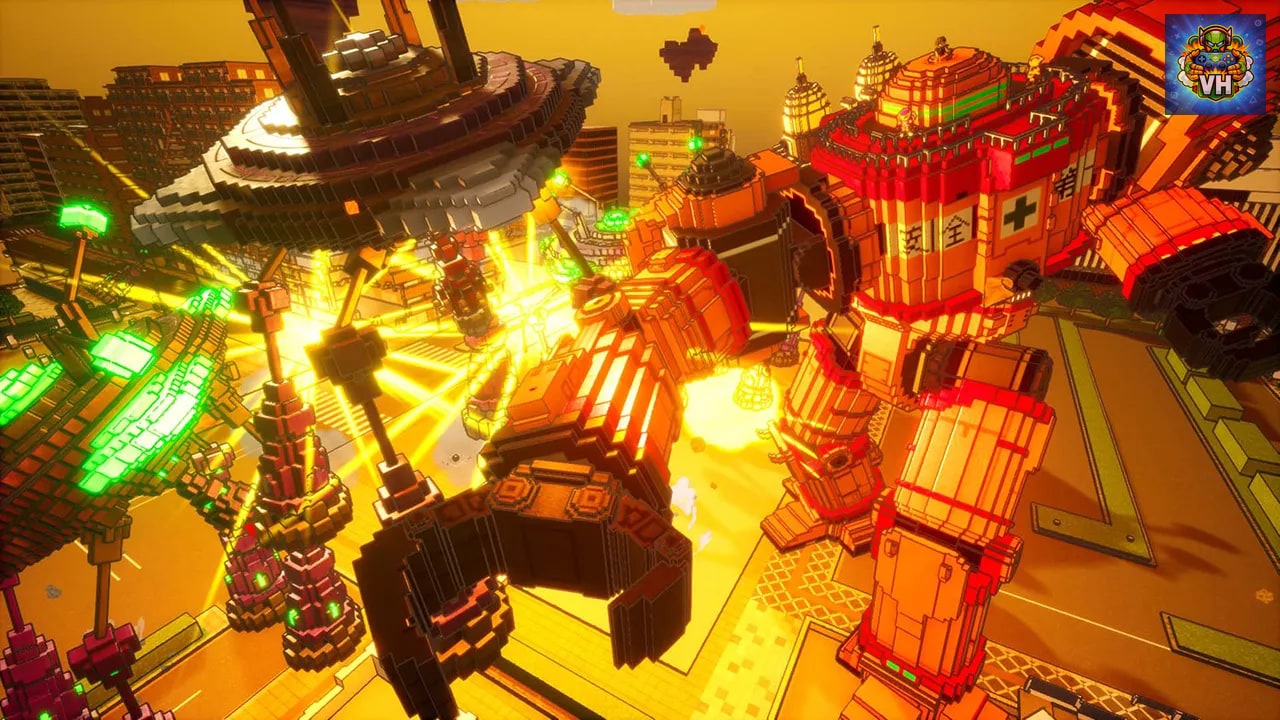 圓滾地球變四方!? 數位方塊地球防衛軍 EARTH DEFENSE FORCE: WORLD BROTHERS Nintendo Switch - ảnh màn hình 2