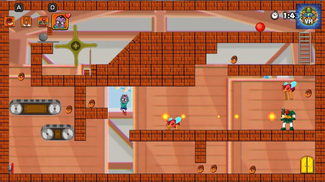 鷹の爪VSハエの羽団 Nintendo Switch - ảnh màn hình 6