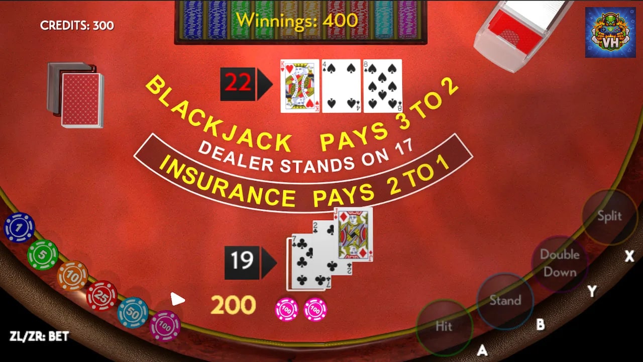 Black Jack Nintendo Switch - ảnh màn hình 6
