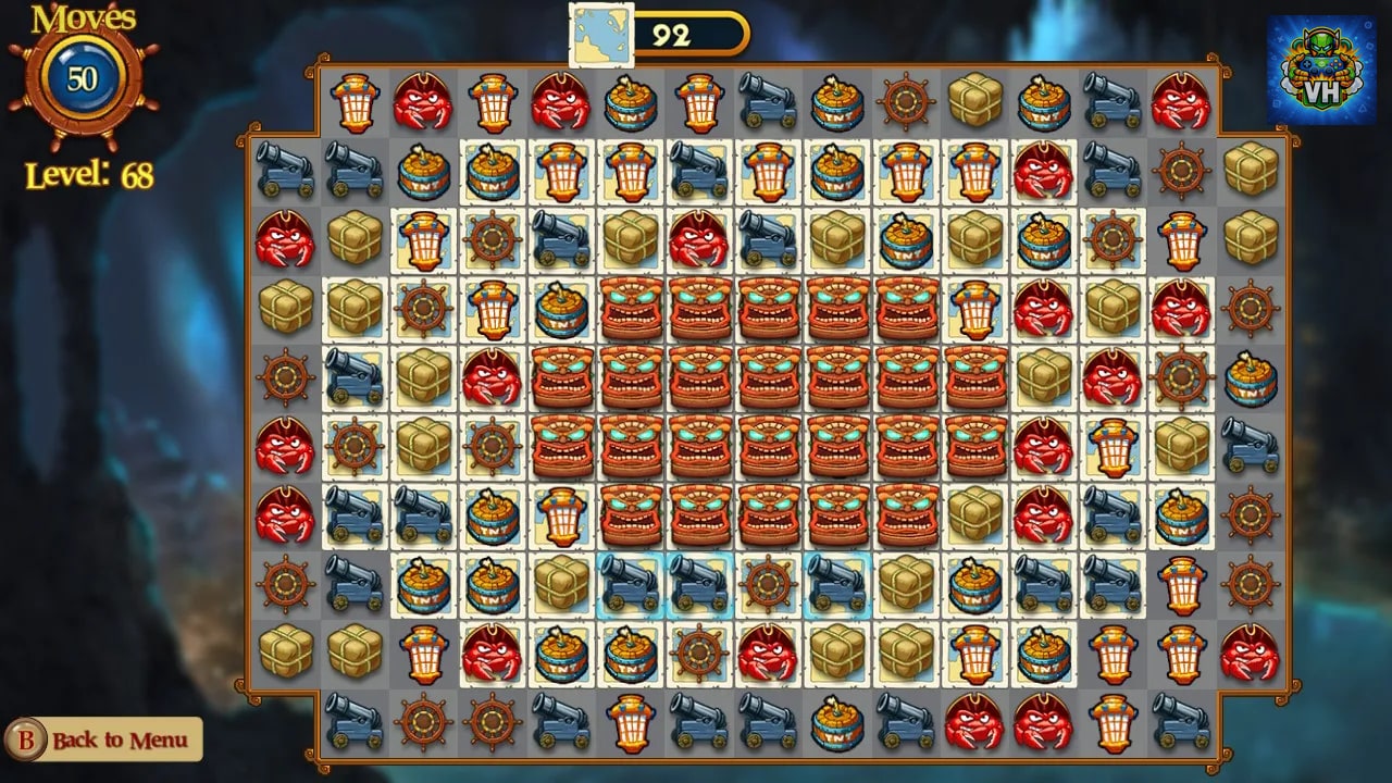 Match Three Pirates II Nintendo Switch - ảnh màn hình 5