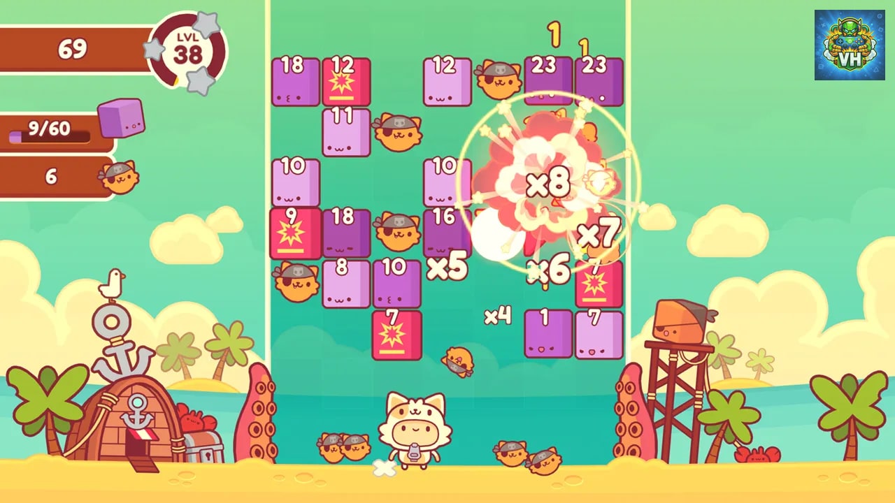 Piffle: A Cat Puzzle Adventure Nintendo Switch - ảnh màn hình 5