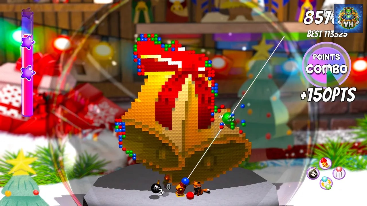 Merry Christmas Snowball Bubble Nintendo Switch - ảnh màn hình 3