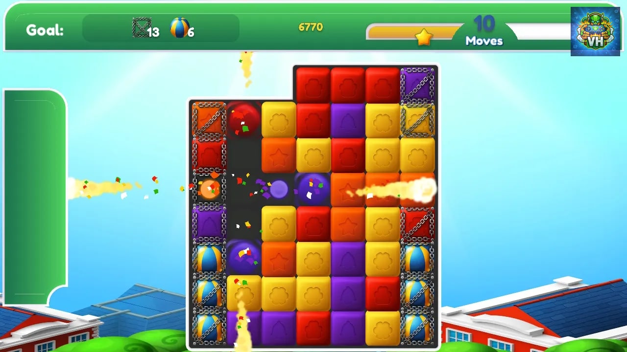 City Match - A Block Pop Puzzle Game Nintendo Switch - ảnh màn hình 1