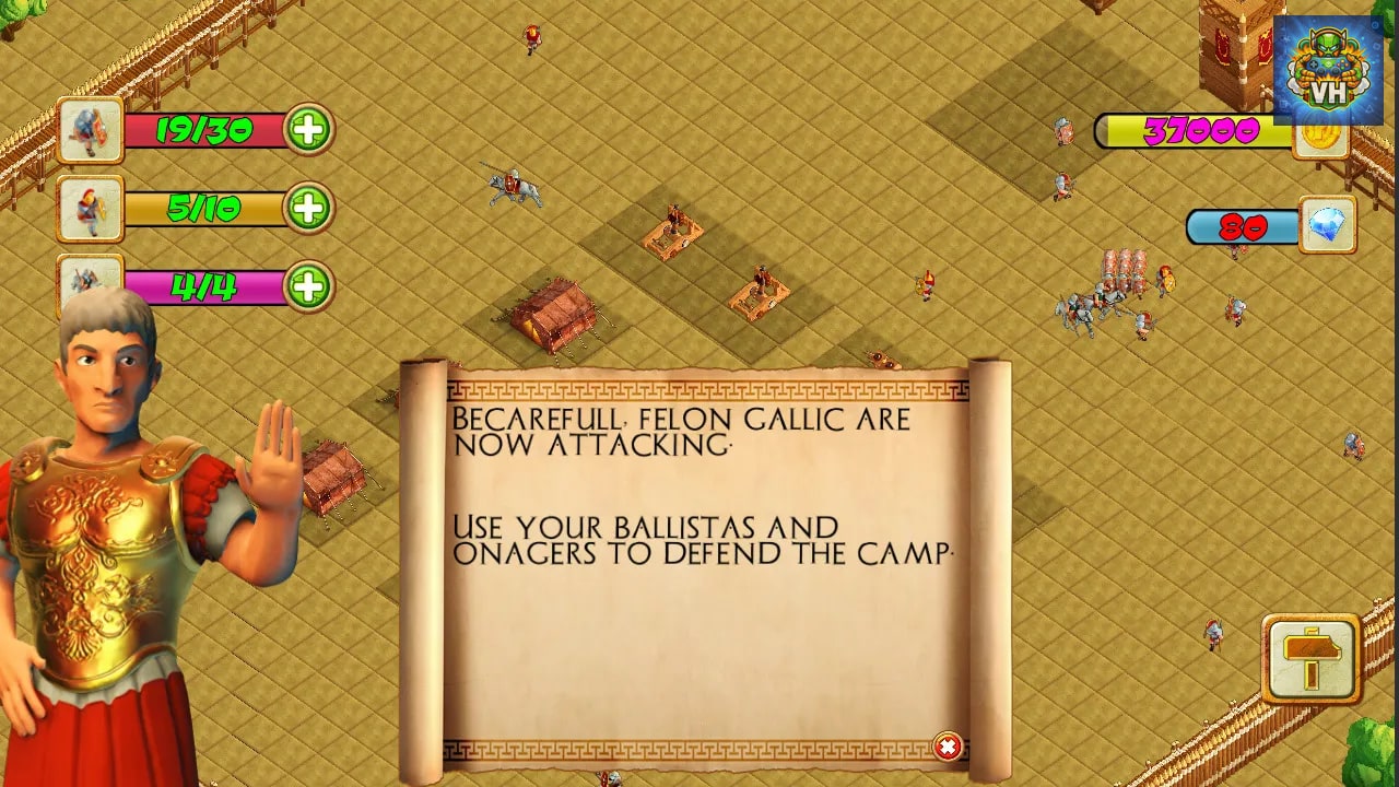 CAESAR EMPIRE WAR Nintendo Switch - ảnh màn hình 4