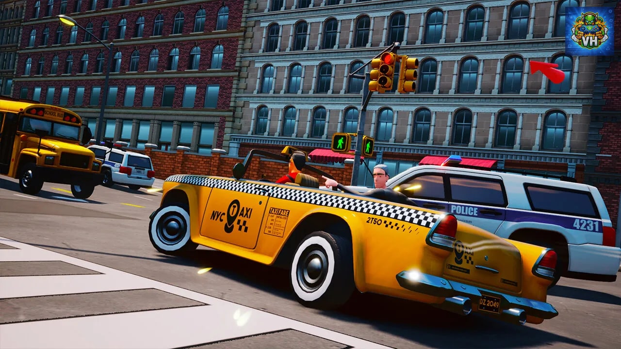 Taxi Chaos Nintendo Switch - ảnh màn hình 4
