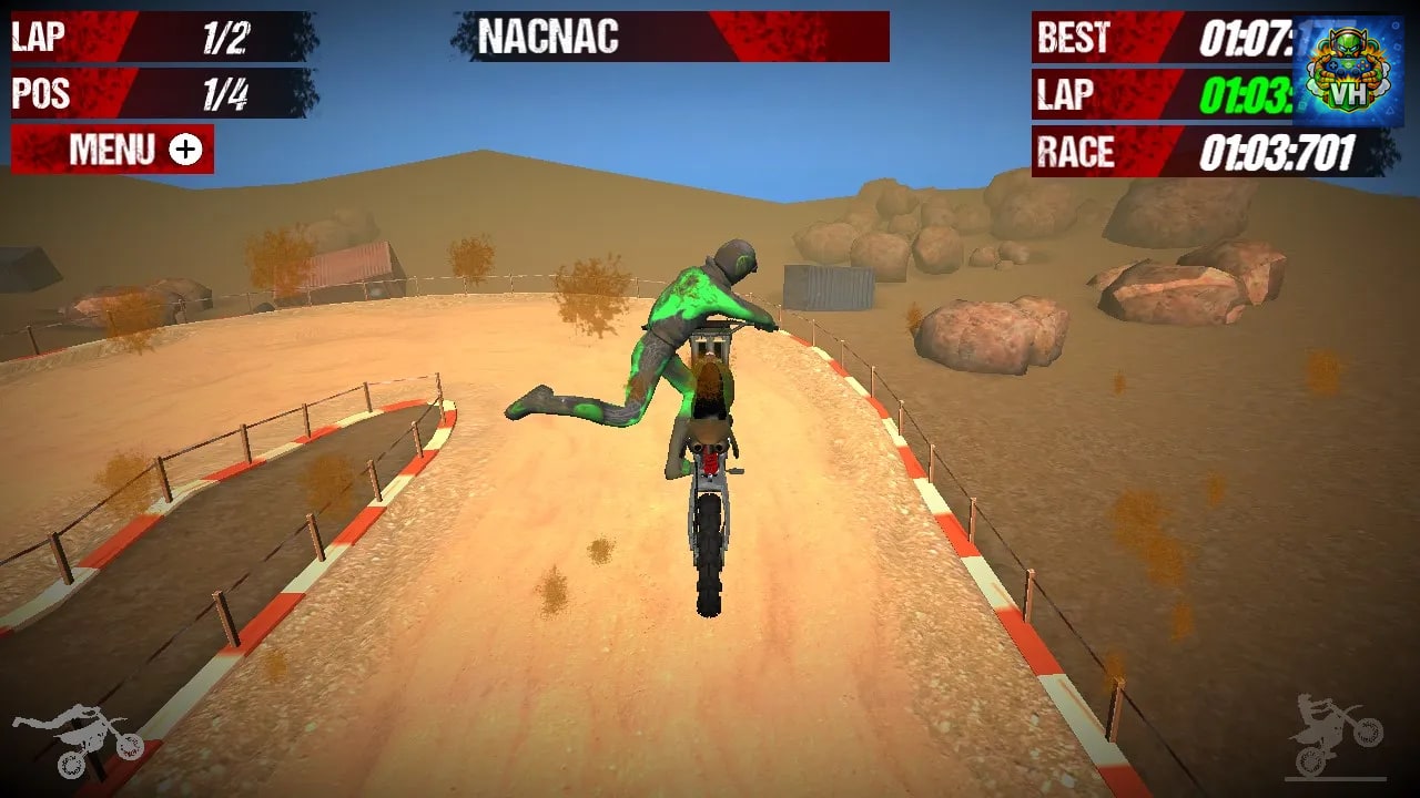RMX Real Motocross Nintendo Switch - ảnh màn hình 3