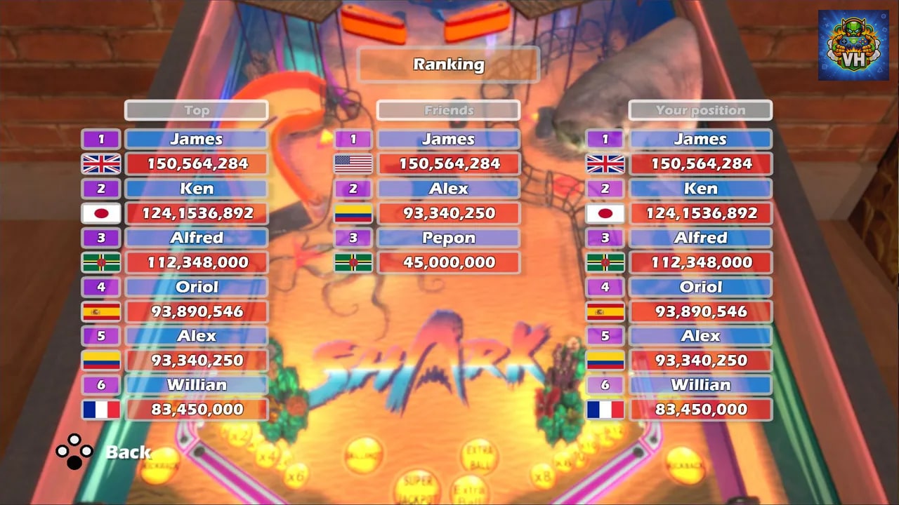 Shark Pinball Nintendo Switch - ảnh màn hình 3