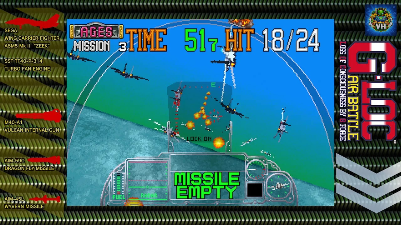 SEGA AGES G-LOC AIR BATTLE Nintendo Switch - ảnh màn hình 13