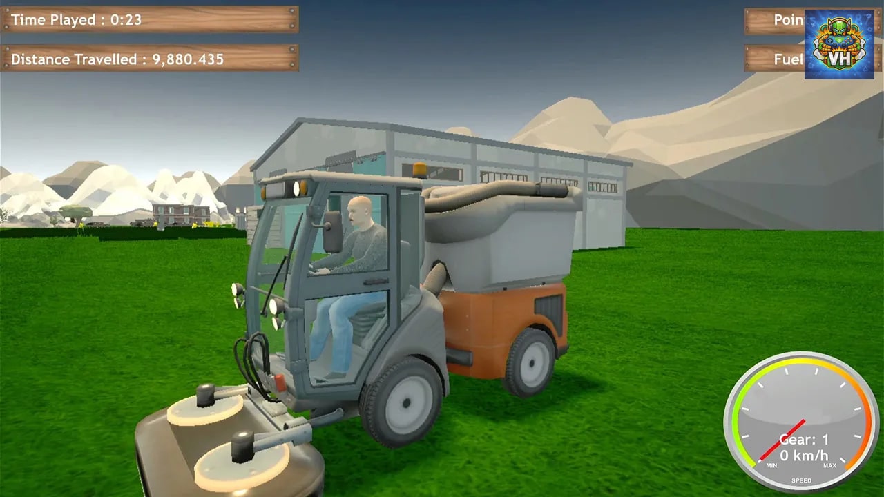Lawnmower Game: Next Generation Nintendo Switch - ảnh màn hình 1
