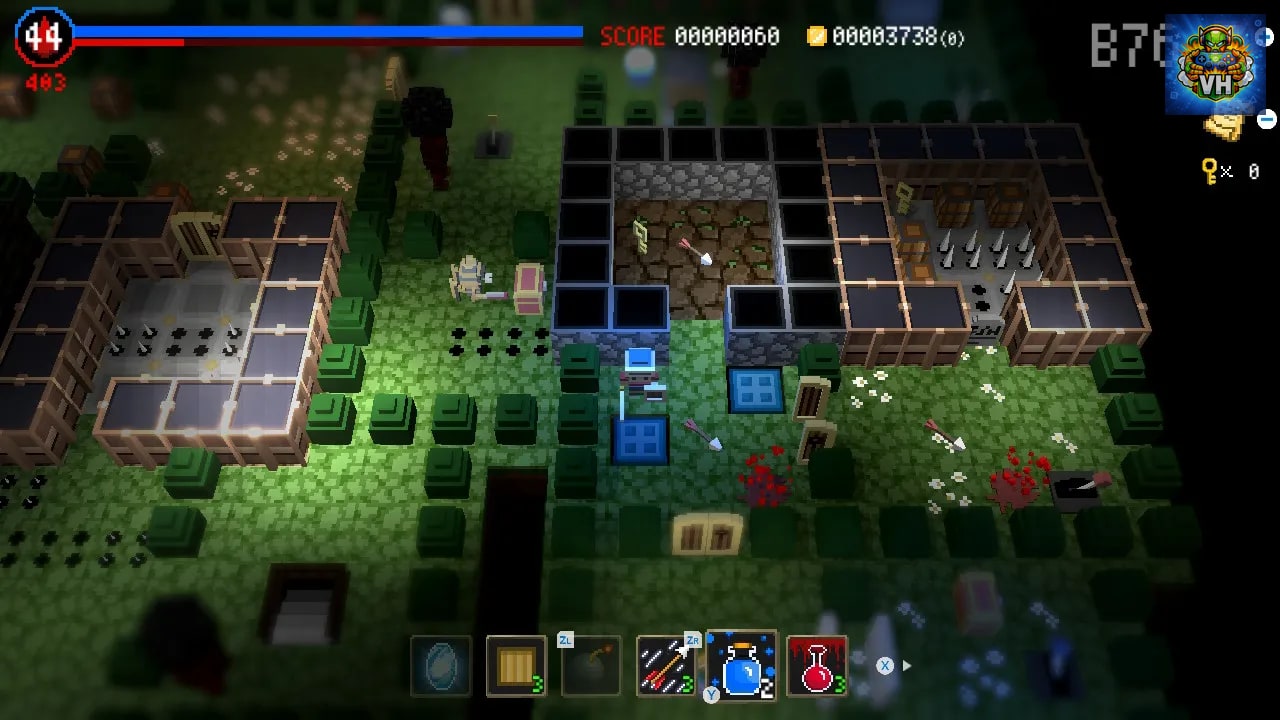 Dungeon and Gravestone Nintendo Switch - ảnh màn hình 1