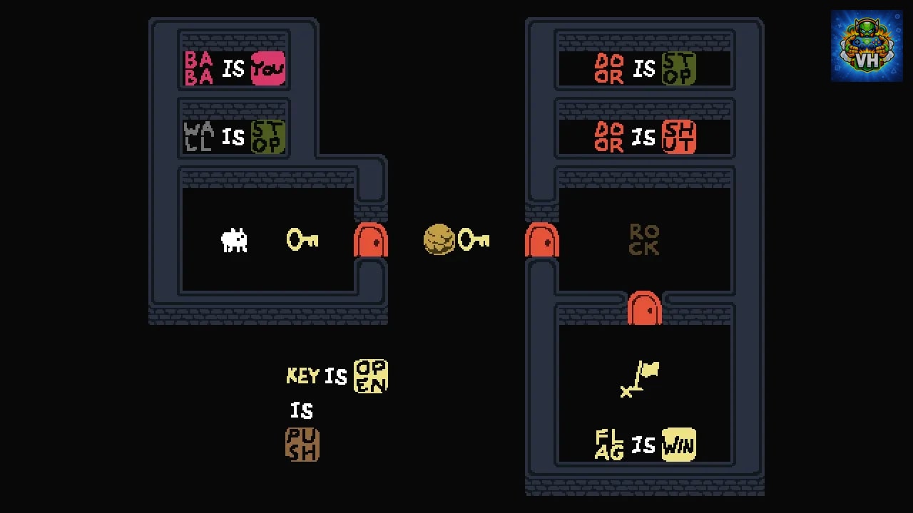 Baba Is You Nintendo Switch - ảnh màn hình 1