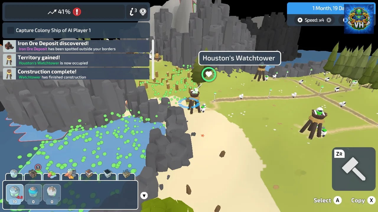 The Colonists Nintendo Switch - ảnh màn hình 1