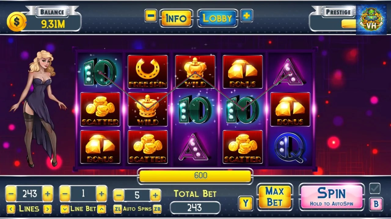 All in Casino Girls Nintendo Switch - ảnh màn hình 2