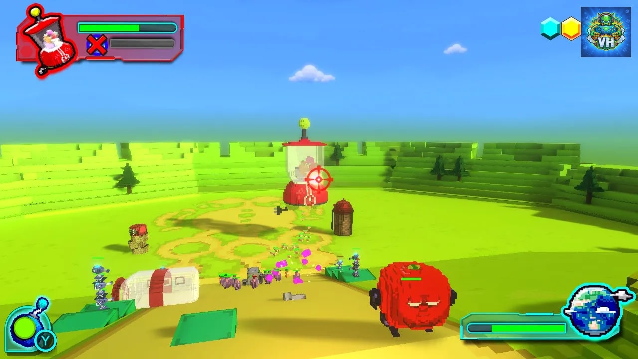 Invasion of Alien X - Earth in Crisis Nintendo Switch - ảnh màn hình 3