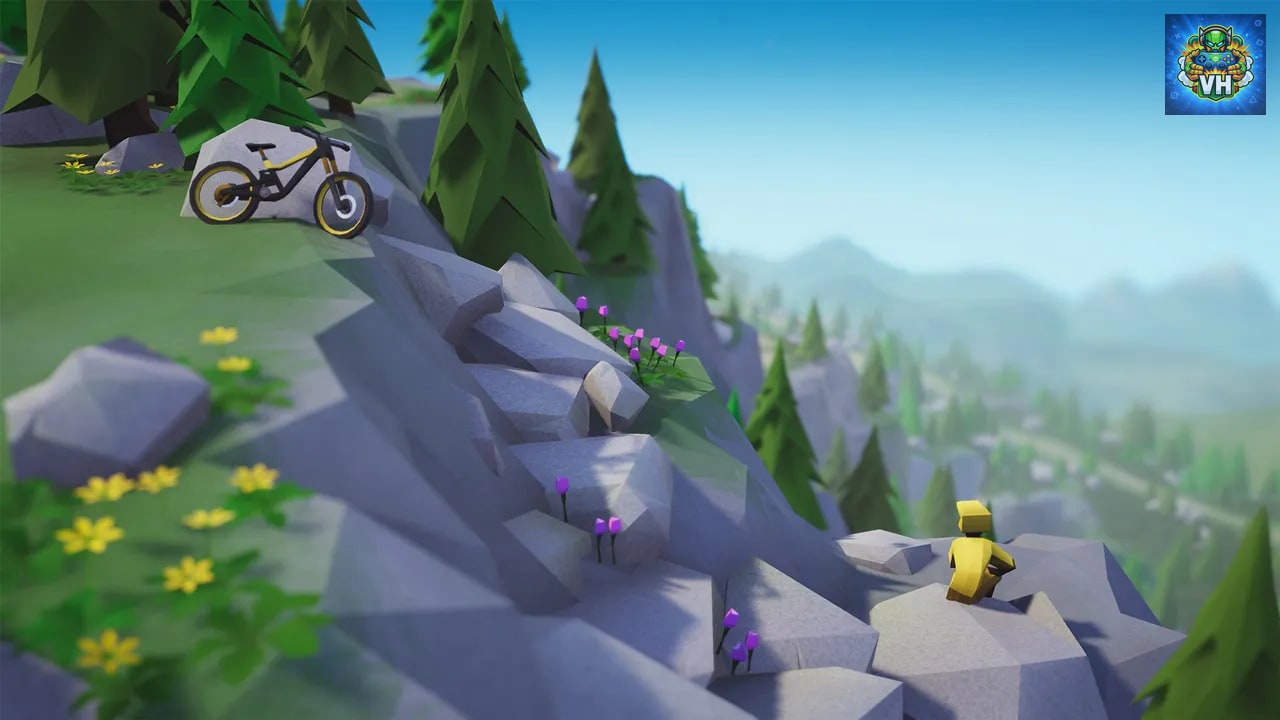 Lonely Mountains: Downhill Nintendo Switch - ảnh màn hình 3