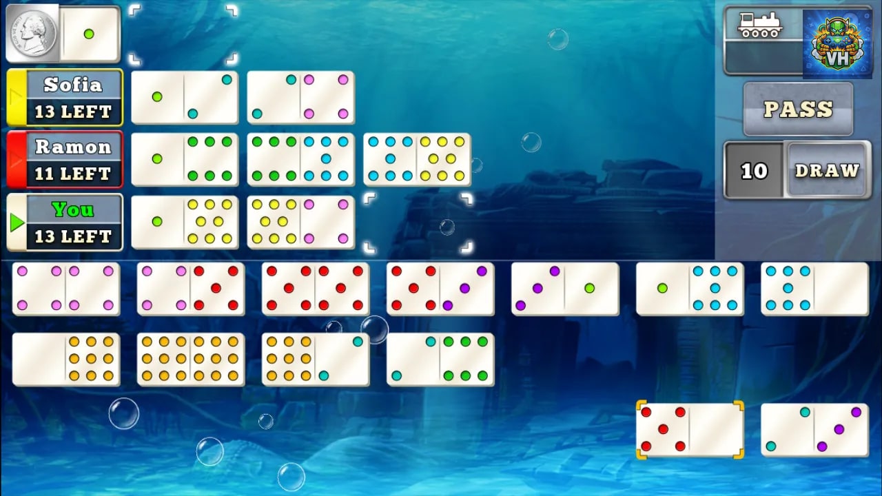 Mexican Train Dominoes Gold Nintendo Switch - ảnh màn hình 2