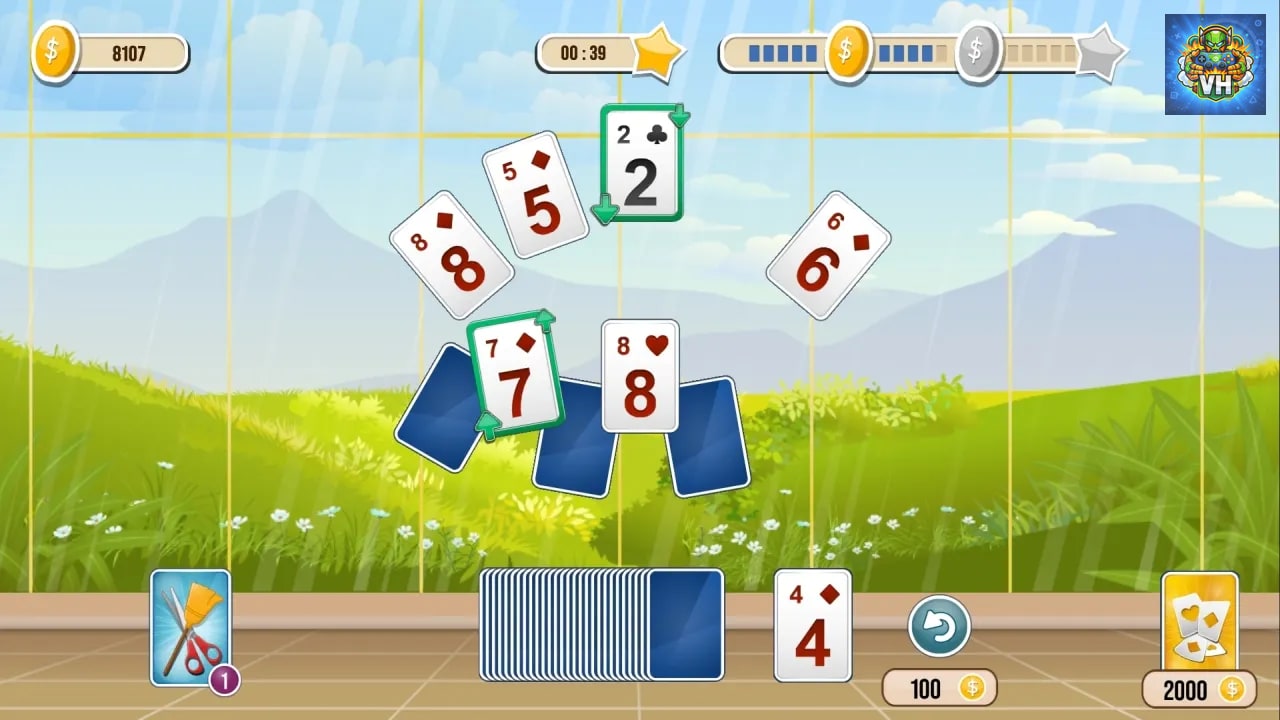 Solitaire TriPeaks Flowers Nintendo Switch - ảnh màn hình 12