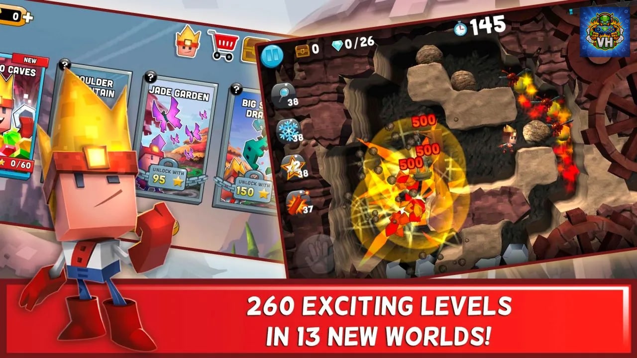 Boulder Dash 30th Anniversary Nintendo Switch - ảnh màn hình 1
