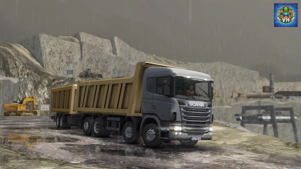 Truck and Logistics Simulator Nintendo Switch - ảnh màn hình 1