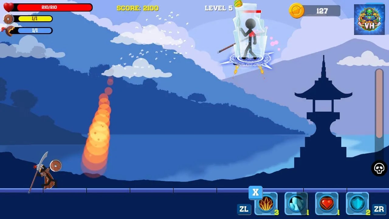 Stickman: Far East Battle Nintendo Switch - ảnh màn hình 4