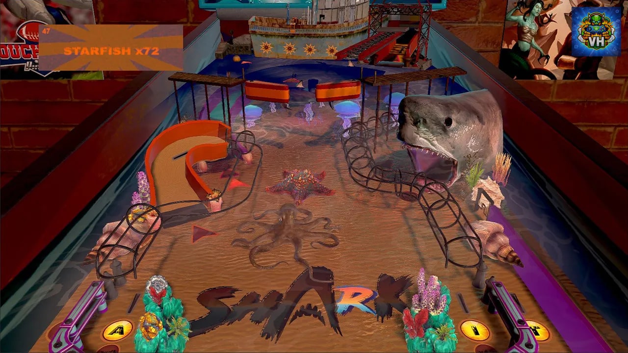 Shark Pinball Nintendo Switch - ảnh màn hình 1